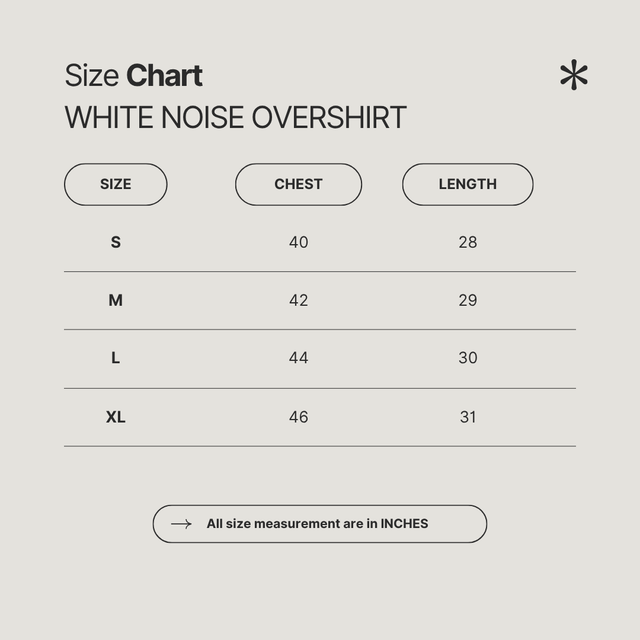 White Noise Overshirt