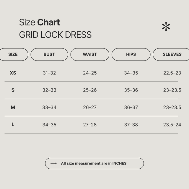 Grid Lock Dress