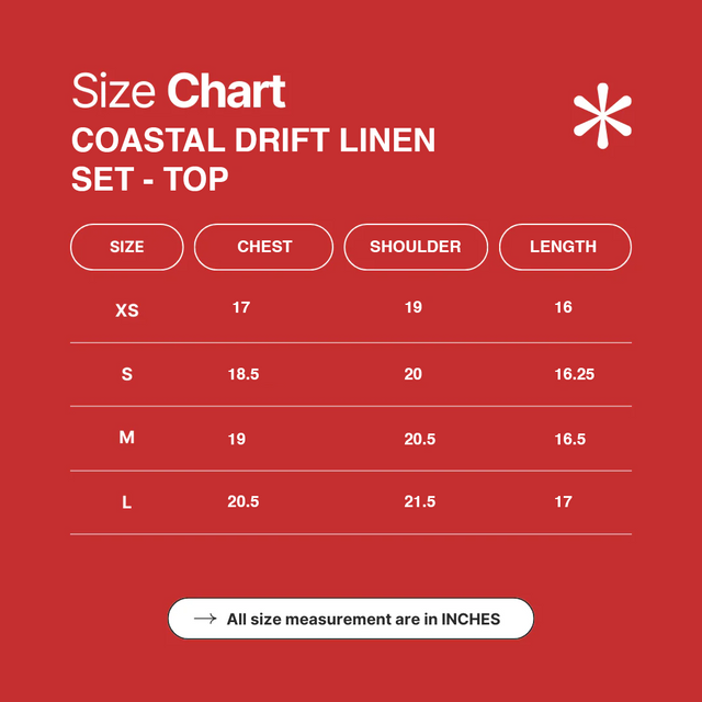 COASTAL DRIFT LINEN SET